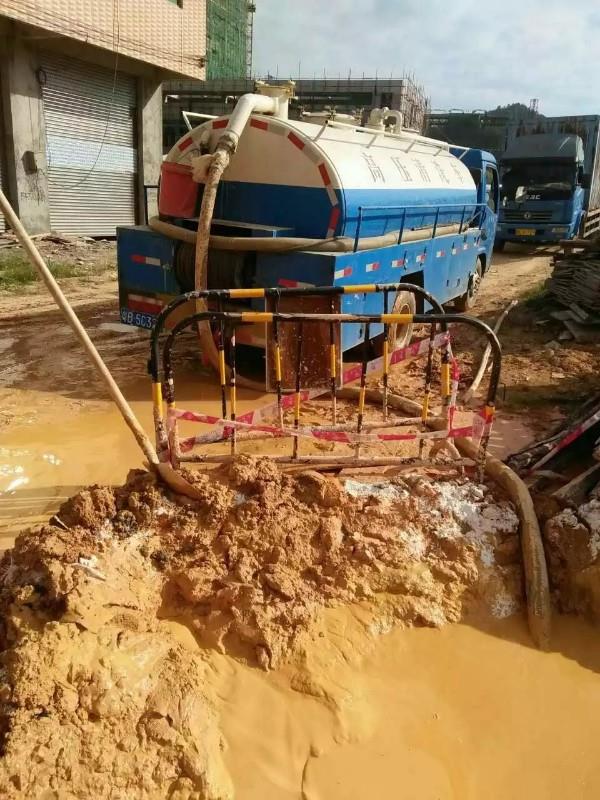 提蒙乡工地淤泥清淤